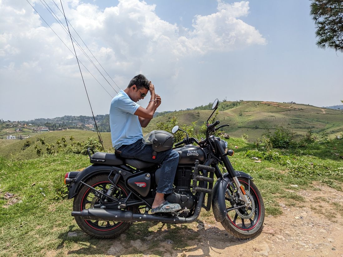 Md. Sakib Zaman on the road